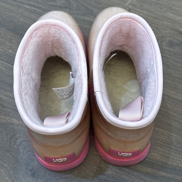 Combo Bundle 2 sets Authentic UGG Classic Clear Mini II Women Rain/Winter Boots - Picture 12 of 17